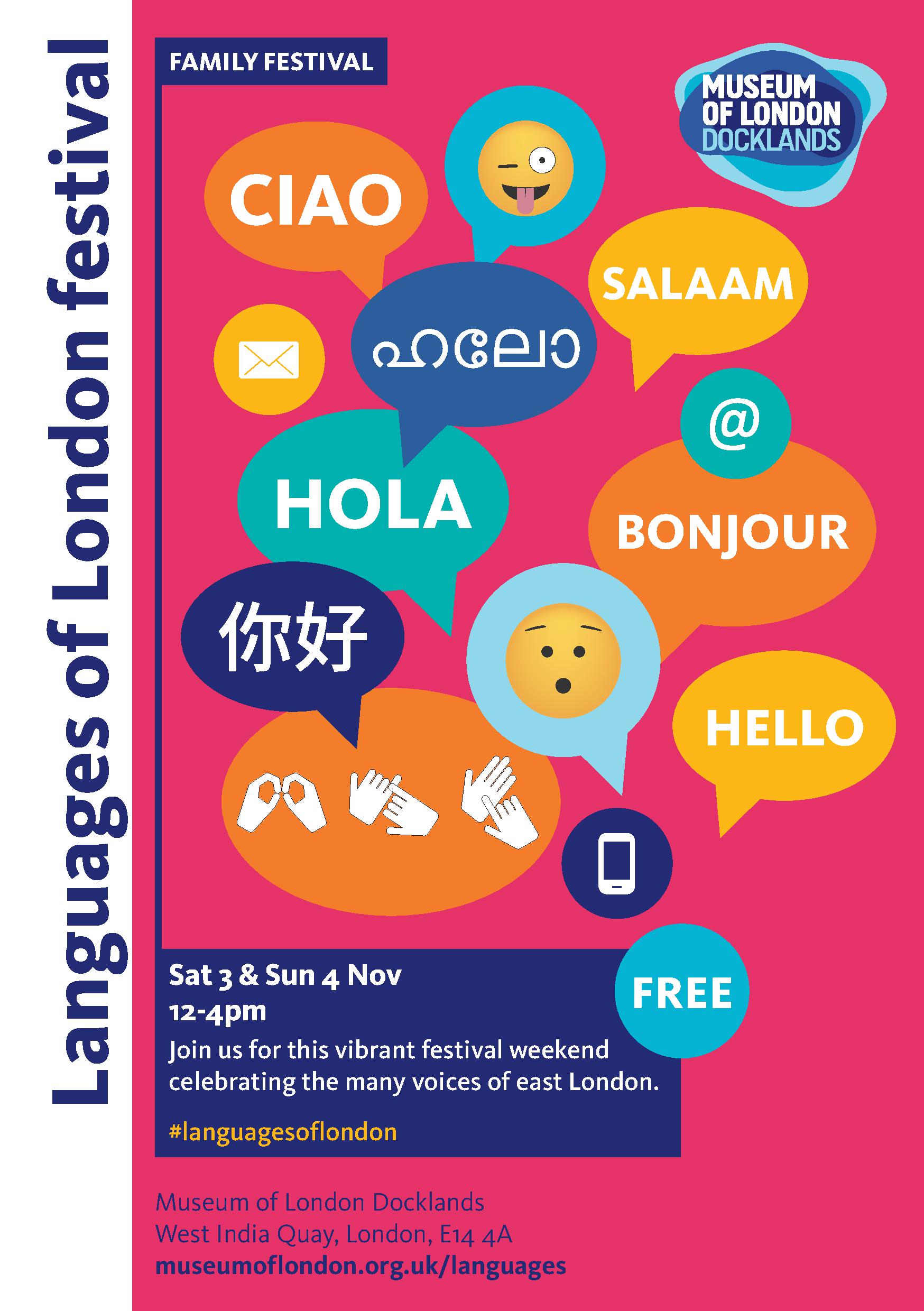 Languages Of London Family Festival National Resource Centre For