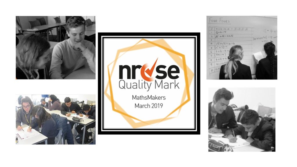 Maths Makers NRCSE Quality Mark
